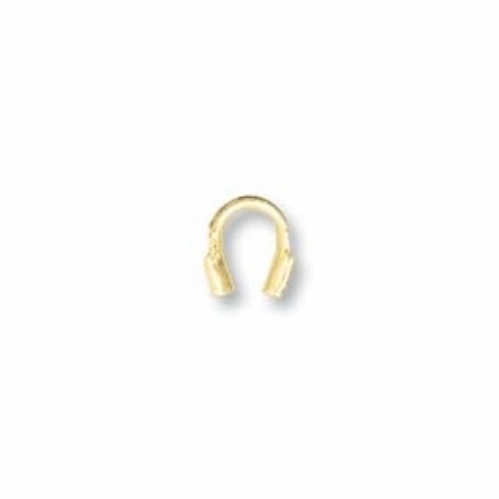 Picture of Wire Protector 4mm Gold Plated x20