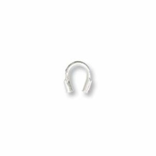 Picture of Wire Protector 4mm SilverTone x20