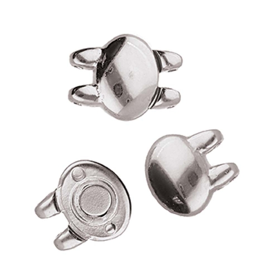 Picture of Cymbal - Kypr II Magnetic Clasp 13x10mm Antique Silver x1