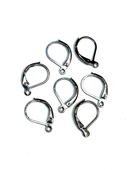 Picture of Earwire Leverback 16x10mm Gunmetal x10