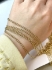 Picture of Premium Chain Oval 3.6x2.5mm Closed Rings Gold Plated x10cm