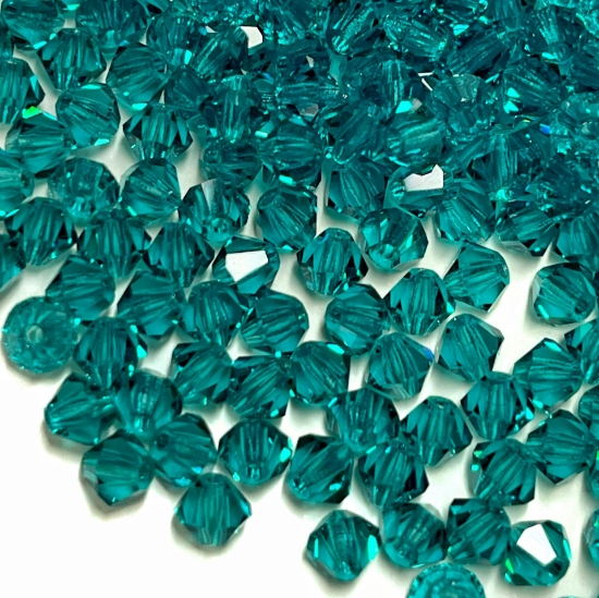 Picture of Preciosa Bead Rondell 3mm Blue Zircon x100