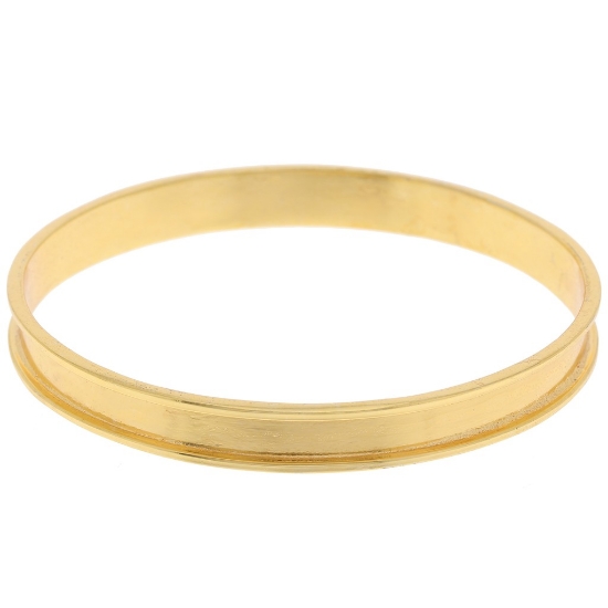 Picture of Bracelet bangle "Delica 11/0" 10x65mm Gold Tone x1 