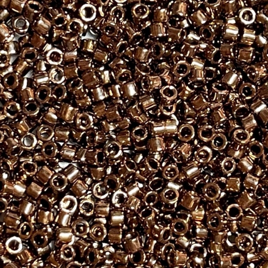 Picture of Miyuki Delica 11/0 DB22 Metallic Dark Bronze x5g