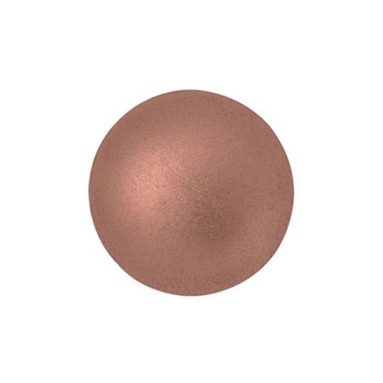 Picture of Cabochons par Puca® 8mm Copper Gold Mat x1