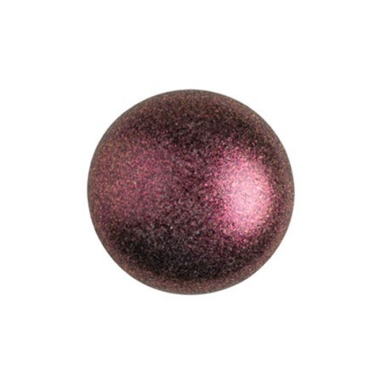 Picture of Cabochons par Puca® 8mm Metallic Mat Dark Violet x1