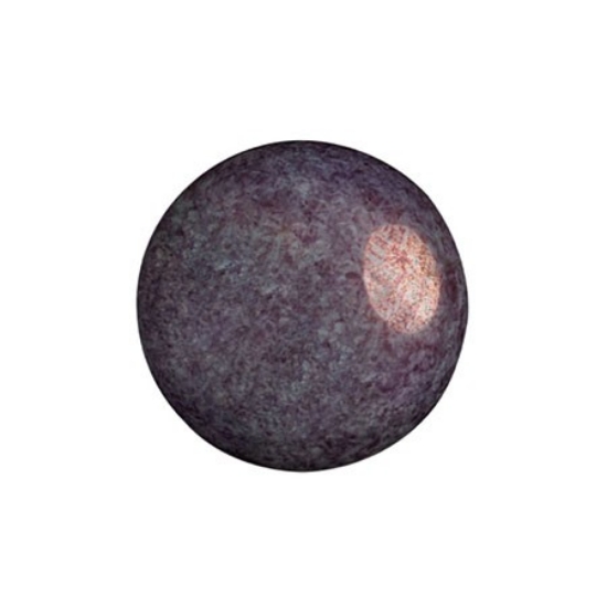Picture of Cabochons par Puca® 8mm Opaque Mix Amethyst Gold Ceramic Look x1