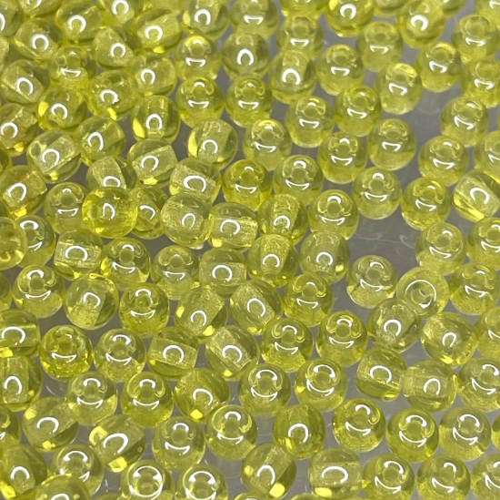 Picture of Round beads 4mm Amber Shimmer x100