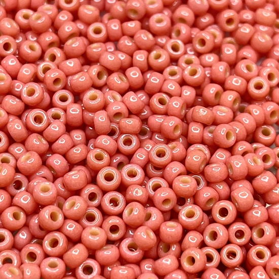 Picture of Miyuki Rocaille 8/0 4464 Duracoat Opaque Light Watermelon x10g