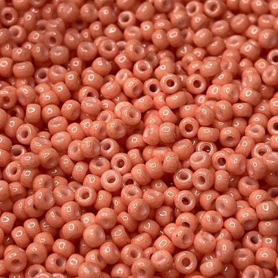 Picture of Miyuki Rocaille 8/0 4462 Duracoat Opaque Dark Salmon x10g 