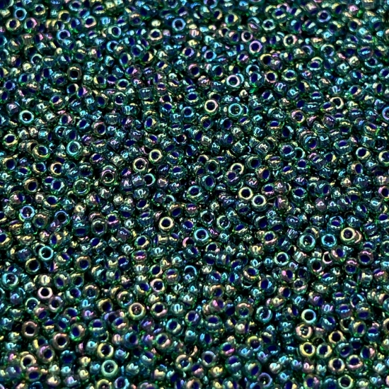 Picture of Miyuki Rocaille 15/0 2242 Luster Teal Iris x10g