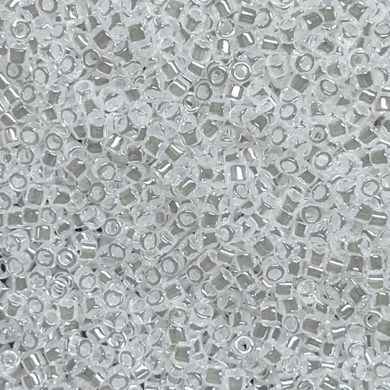 Picture of Miyuki Delica 10/0 DBM231 Crystal White Luster x10g