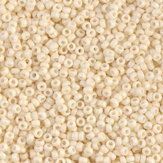 Picture of Miyuki Rocaille 15/0 2021 Mat Opaque Cream x10g