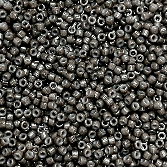 Picture of Miyuki Delica 11/0 DB2368 Duracoat Opaque Charcoal x10g