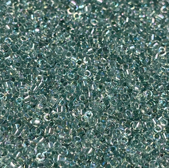 Picture of Miyuki Delica 11/0 DB84 Lined Light Seafoam AB x10g