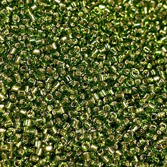 Picture of Miyuki Delica 11/0 DB1207 Silver Lined Olive x10g