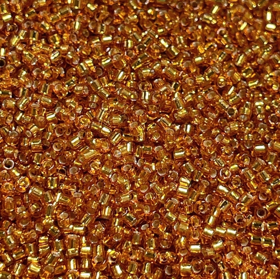 Picture of Miyuki Delica 11/0 DB1201 Silver Lined Marigold x10g 