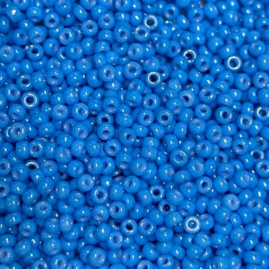 Picture of Miyuki Rocaille 8/0 4484 Duracoat Opaque Delphinium x10g 