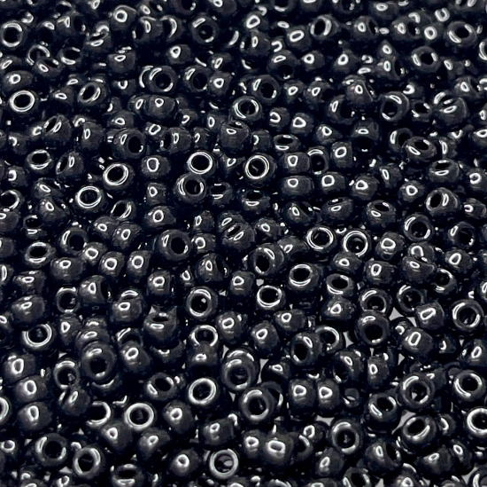 Picture of Miyuki Rocaille 10/0 401 Black x10g