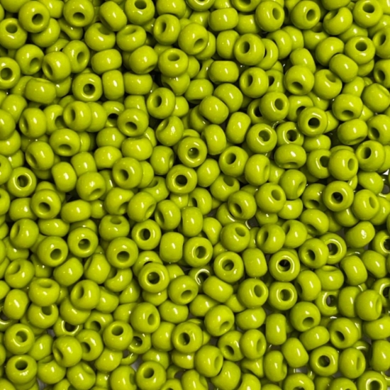 Picture of Czech 8/0 53430 Opaque Olive x10g