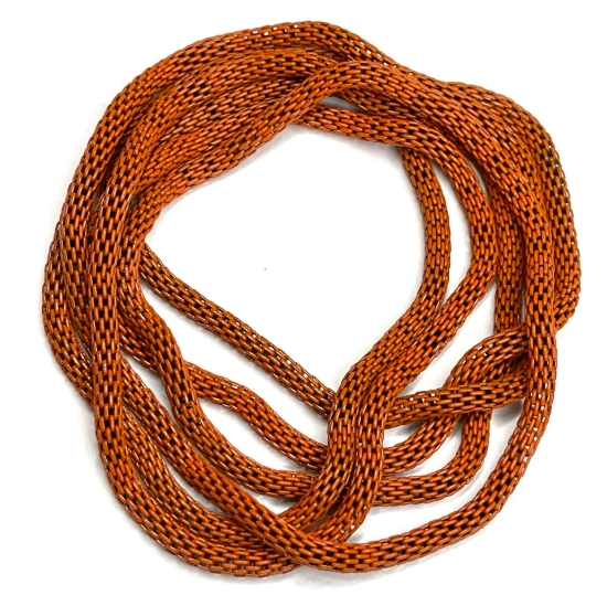 Picture of Necklace 116cm diameter 3mm Orange x1
