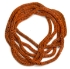 Picture of Necklace 116cm diameter 3mm Orange x1