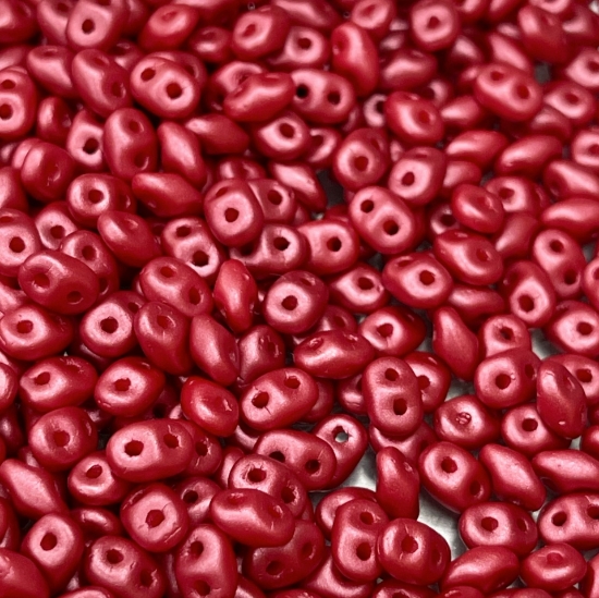 Picture of SuperDuo 2,5x5mm Pastel Dark Coral x10g