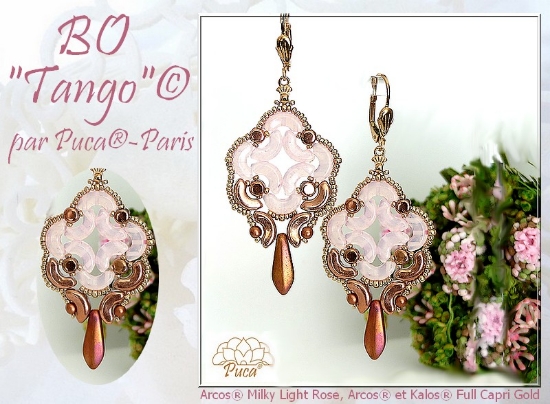 Picture of Oorbellen « Tango » © par PUCA® – Instant Download or Printed Copy 