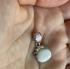 Picture of 925 Silver Charm Panda w/strass 20mm enamel x1