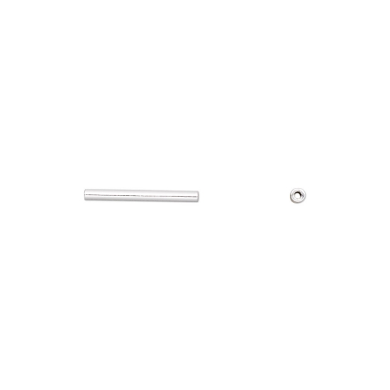 Picture of 925 Silver 12x1.5mm Tube x1