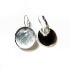 Picture of Earwire Leverback Textured Setting 20mm round Silver x10