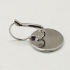 Picture of Earwire Leverback setting 18mm round Silver x10