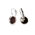 Picture of Ear wire Leverback setting 12mm round Silver x10
