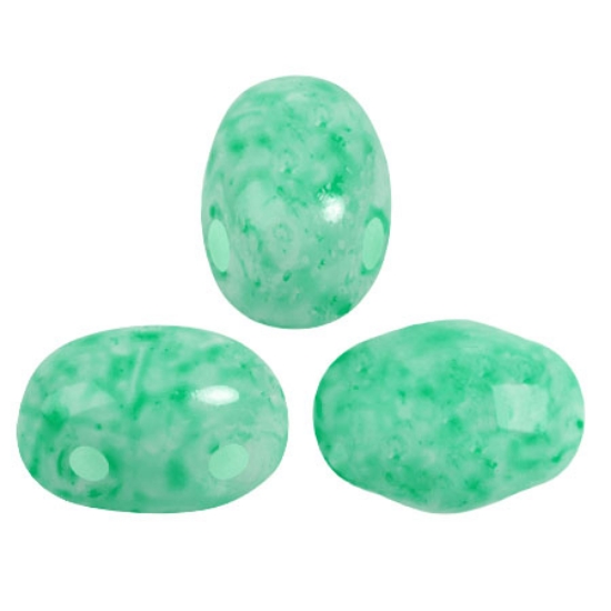 Picture of Samos® par Puca® 7x5mm Milky Green Turquoise x10g