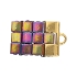 Picture of Cymbal - Piperi II Tila Bead Ending 24k Gold Plated  x1