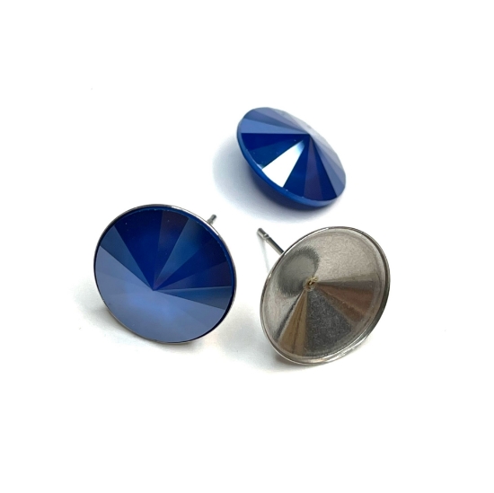Picture of Swarovski 1122 Rivoli Round Stone 14mm Crystal Royal Blue x1