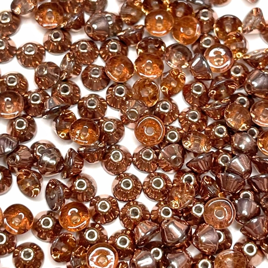 Picture of Konos® Par Puca® 2x4mm Crystal Capri Gold x10g