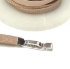 Picture of Cord Ends Ø4x2mm w/ fold-over Clasp  Silver x1