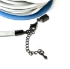 Picture of Lobster Clasp w/ crimp and extender Ø3,5-4mm Gunmetal x1
