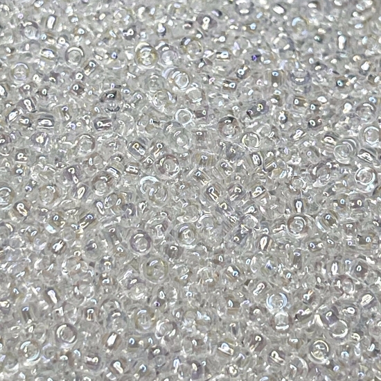 Picture of Czech Seed Beads 11/0 Crystal AB x10g