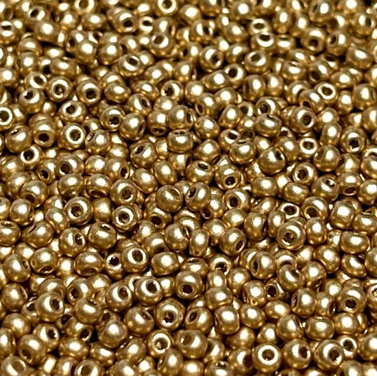 Picture of Preciosa Ornela 11/0 Mat Gold x20g