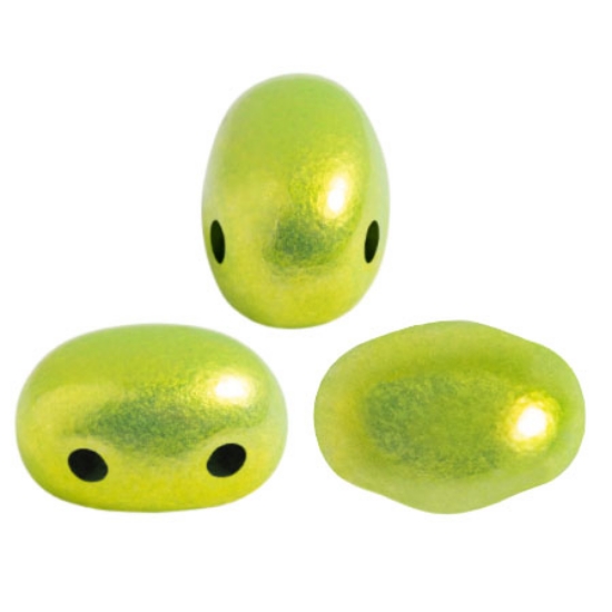 Picture of Samos® par Puca® 7x5mm Metalust Electric Green x10g