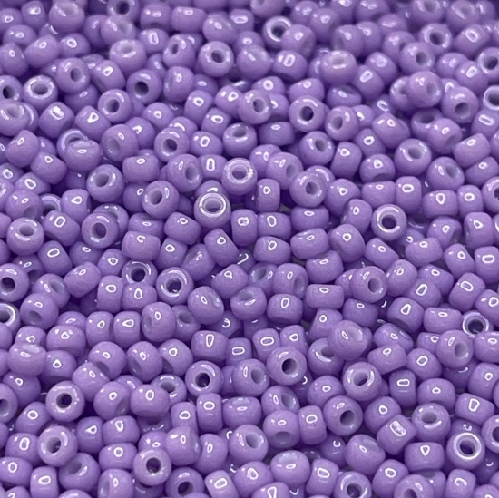 Picture of Miyuki Rocaille 8/0 4488 Duracoat Opaque Pale Purple x10g