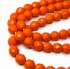 Picture of Fire-Polished 8mm Opaque Orange x20