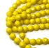 Picture of Fire-Polished 8mm Opaque Yellow x20