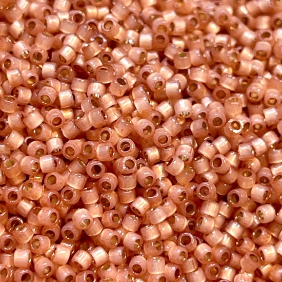 Picture of Miyuki Delica 11/0 DB2172 Duracoat Silver Lined Copper x10g