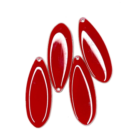 Picture of Candy Petal 36x15mm Red x1
