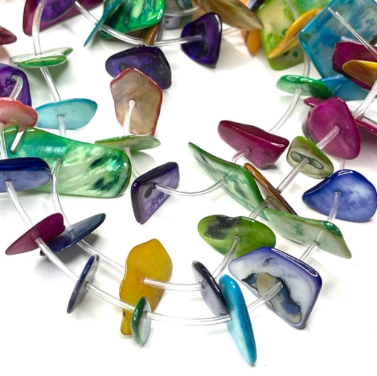 Picture of Mother-of-Pearl Shell multicolored x50