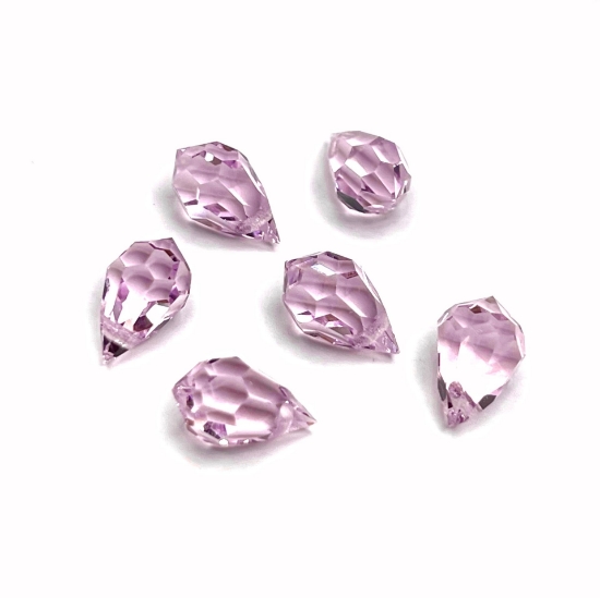 Picture of Preciosa Drop 681 6x10mm Pink Sapphire x1