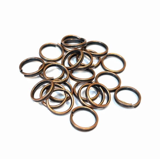 Picture of Split Ring 8mm Copper x20